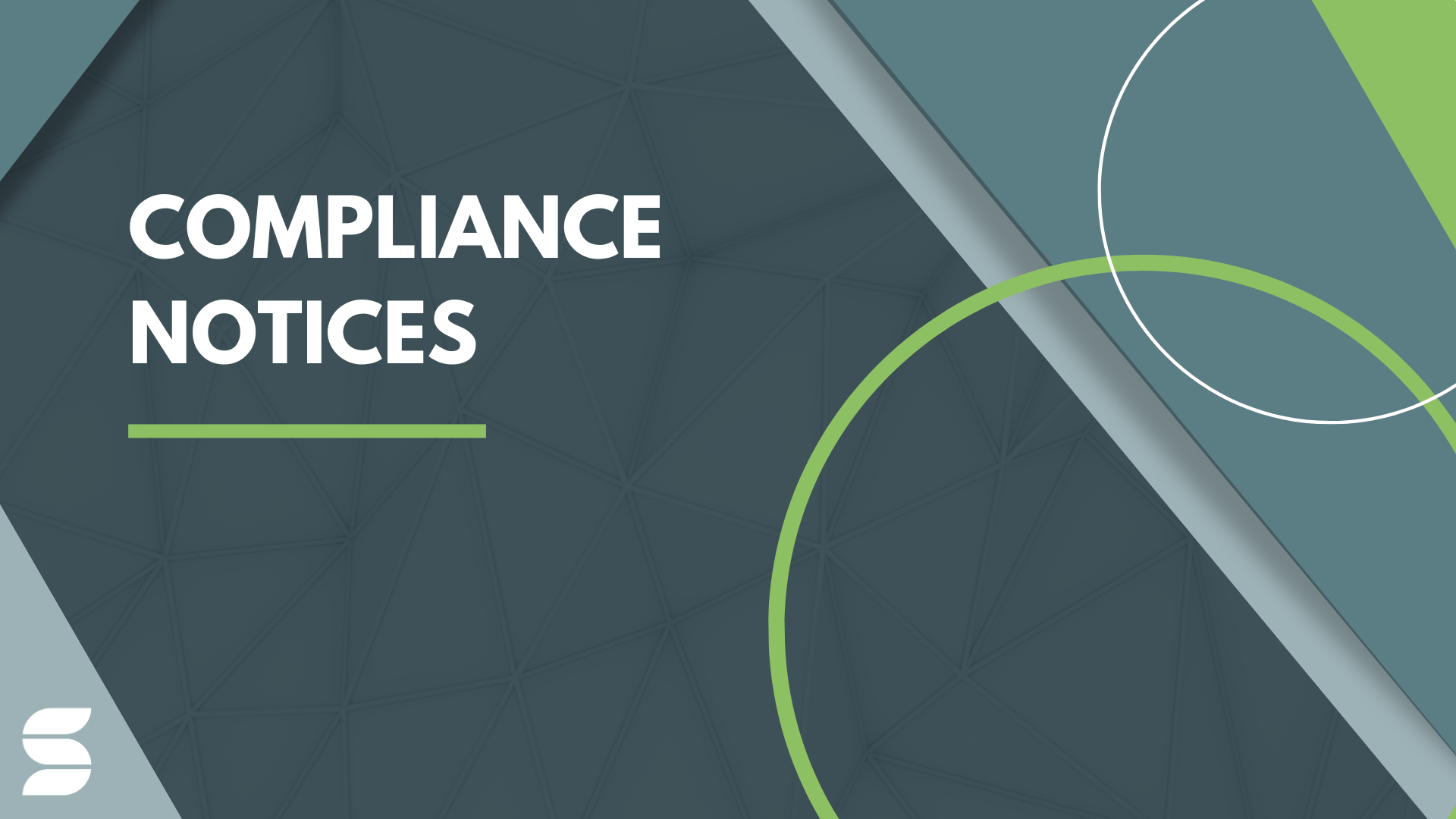 Compliance Notices